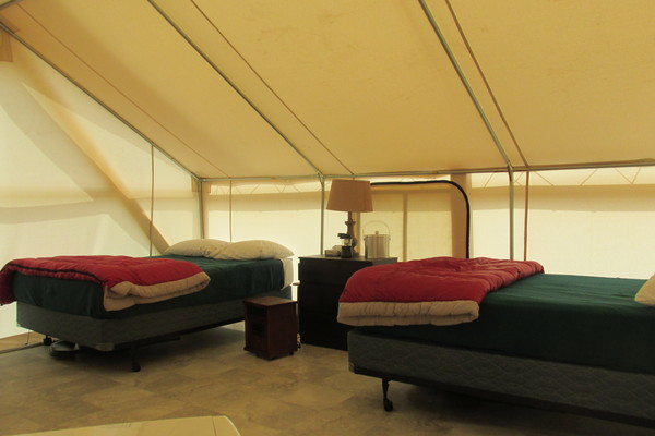 Glamping Tent Sleep 3 to 4 Photo 3